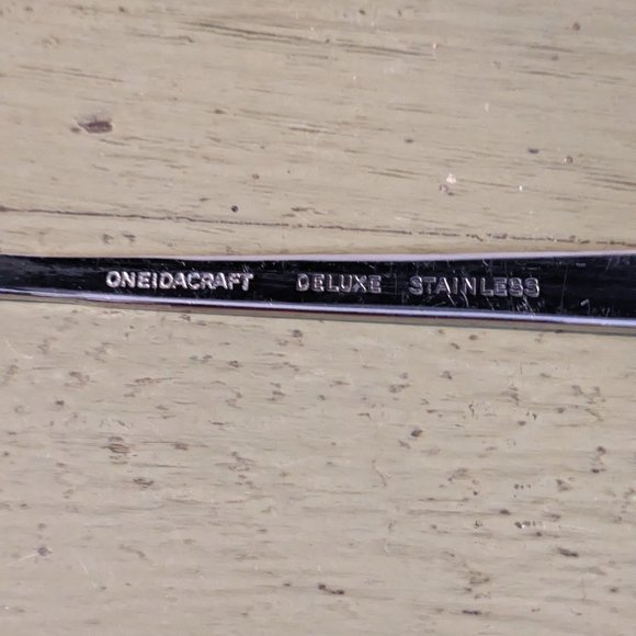 Oneidacraft Nordic Crown Deluxe Stainless Flatware Set 5 pc Place Setting POOS - Picture 8 of 8